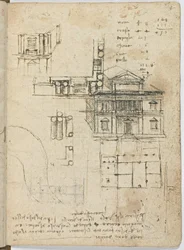 Codice del volo degli uccelli, c. 1505-06, manoscritto su carta, cc. 18, Copertina III